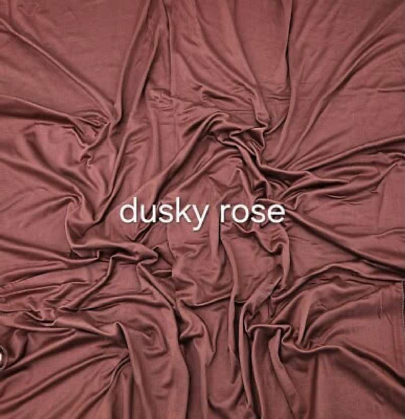 Signature Jersey Hijab in Dusky Rose
